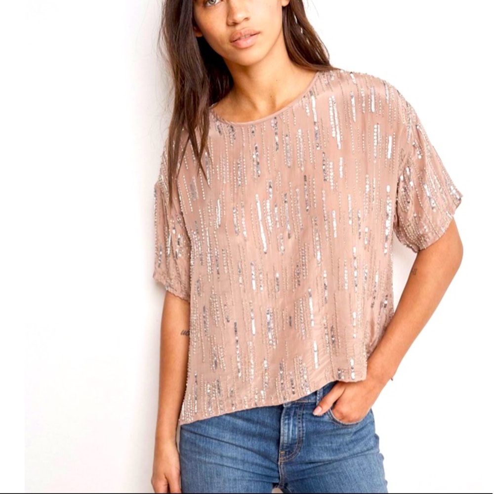 Sequin top